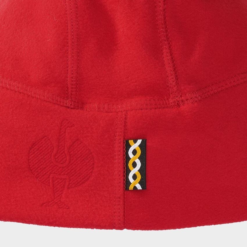 Accessoires: e.s. FIBERTWIN® microfleece bonnet + rouge vif 2