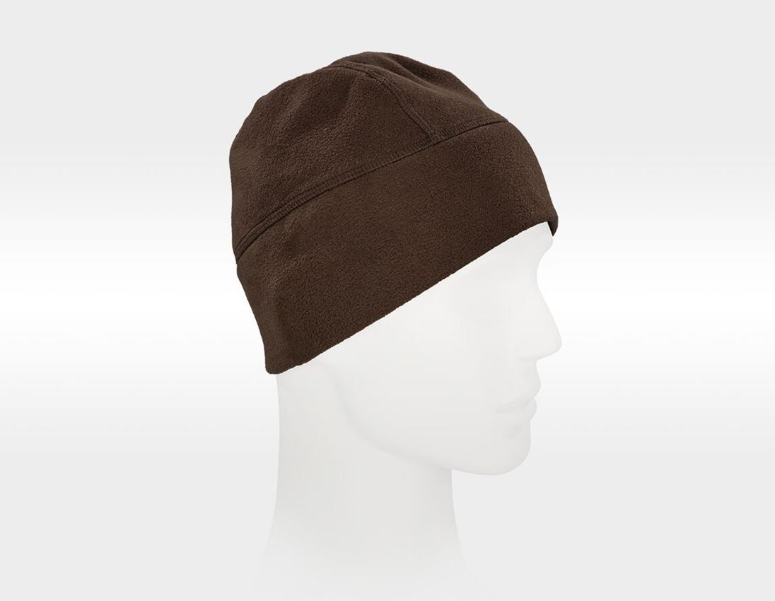 Accessories: e.s. FIBERTWIN® microfleece hat + chestnut 1
