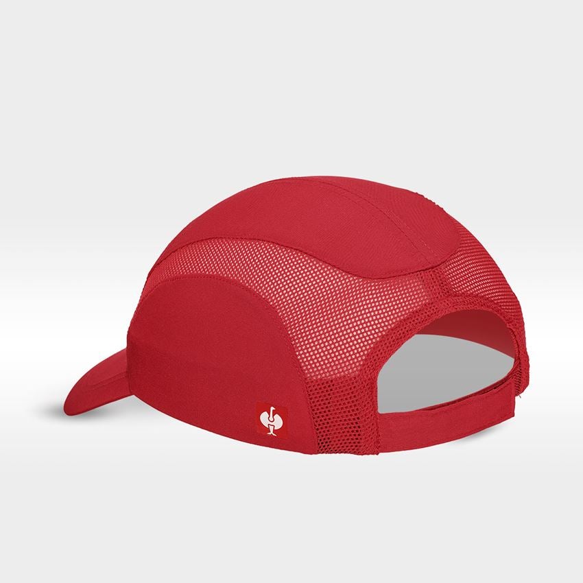 Accessoires: e.s. Funktions-Cap light + rot 2