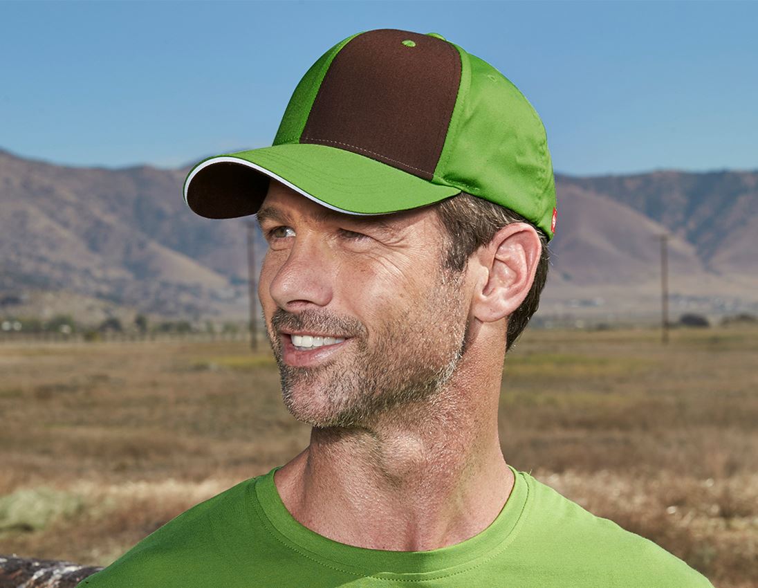 Thèmes: Casquette e.s.motion 2020 + vert d'eau/marron