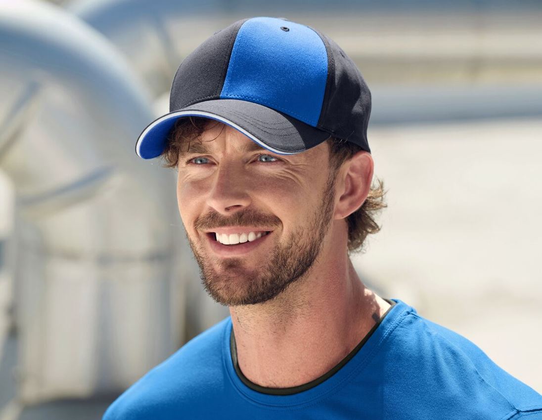 Thèmes: Casquette e.s.motion 2020 + graphite/bleu gentiane