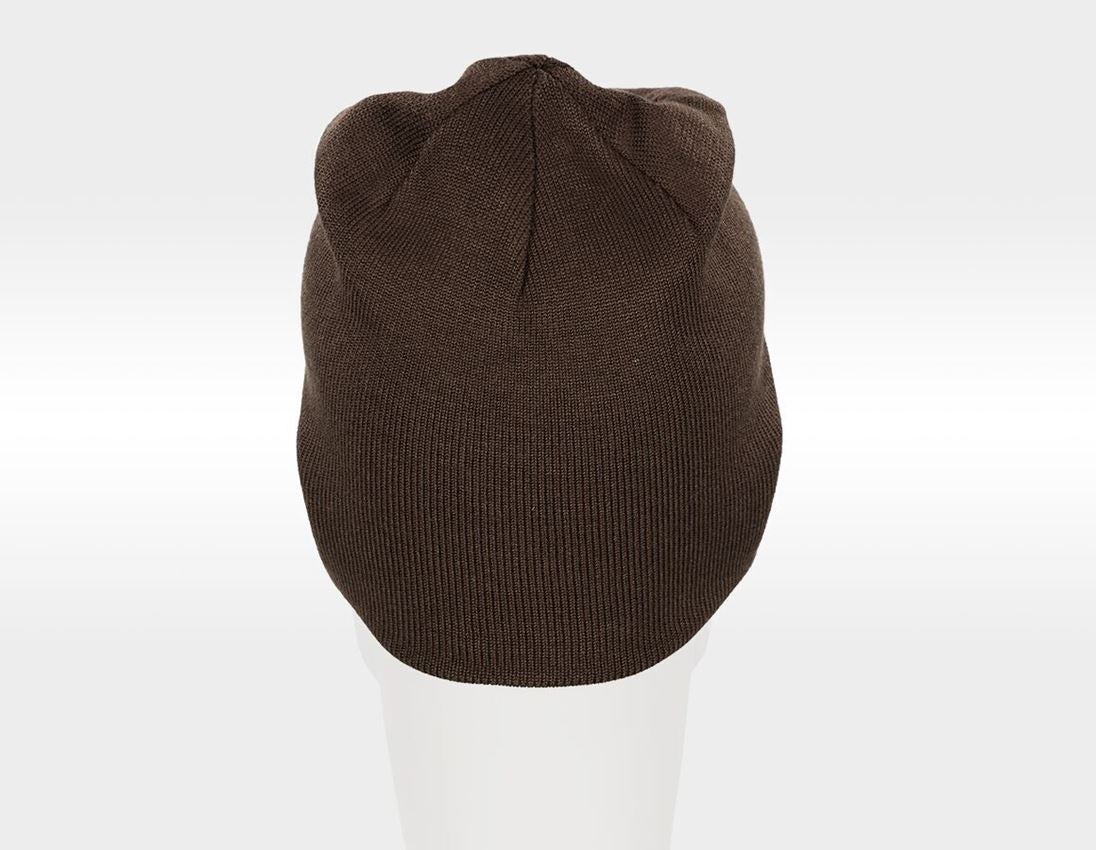 Topics: Fine knit hat e.s.dynashield + chestnut 5