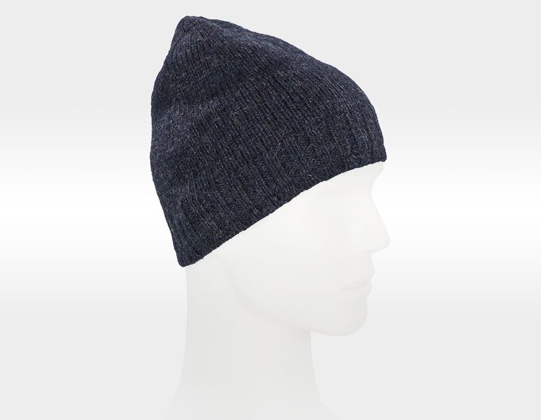 Accessories: e.s. Chunky knit hat + midnightblue 3