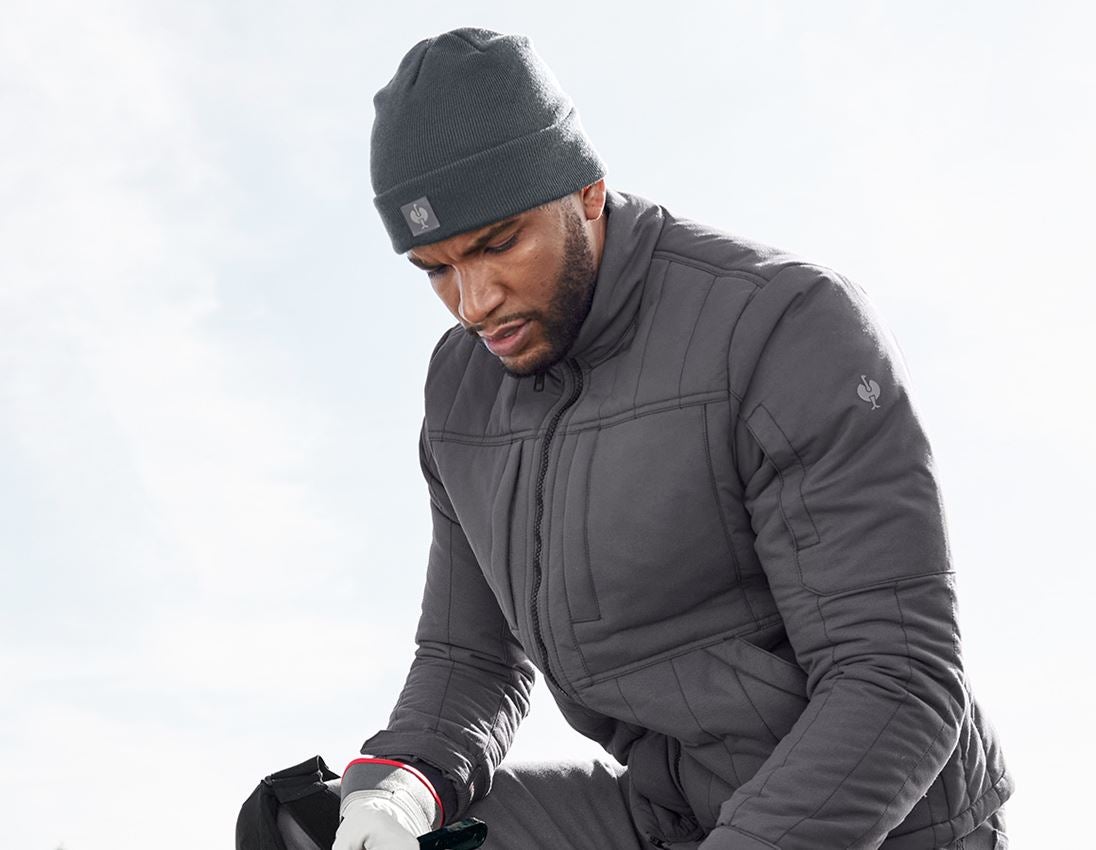 Topics: Knitted cap e.s.iconic + carbongrey 1