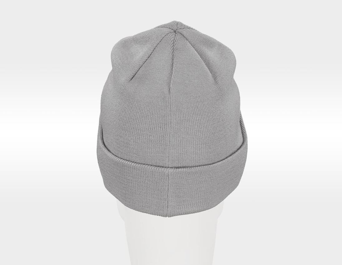 Accessoires d’hiver: Bonnet tricoté e.s.iconic + gris dauphin 4