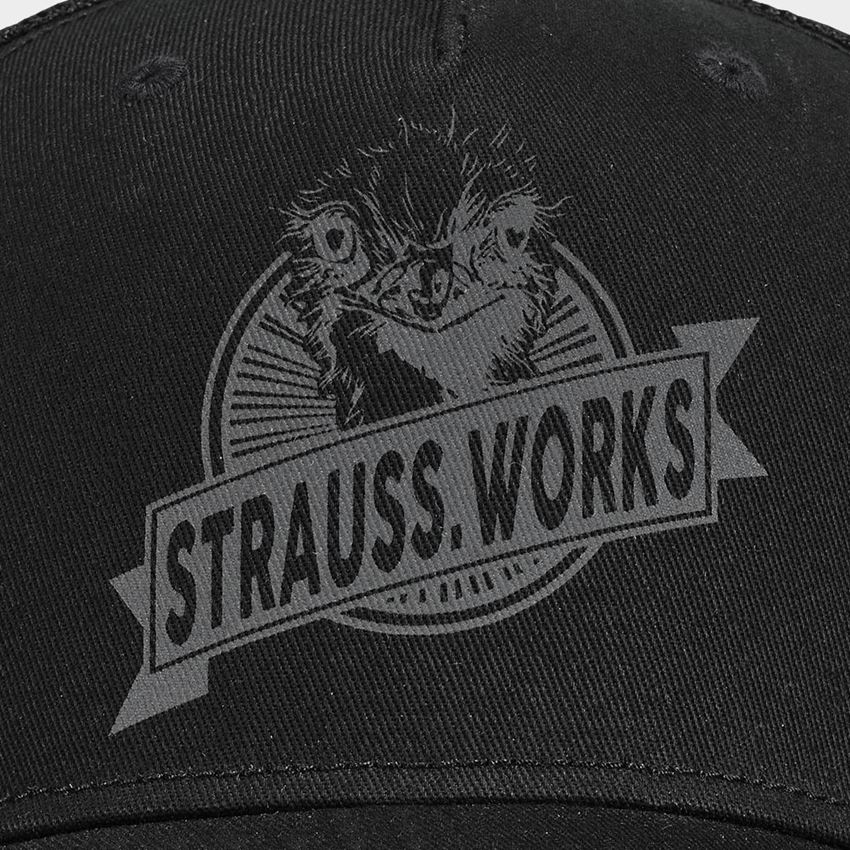 Accessoires: Cap e.s.iconic works + schwarz 2