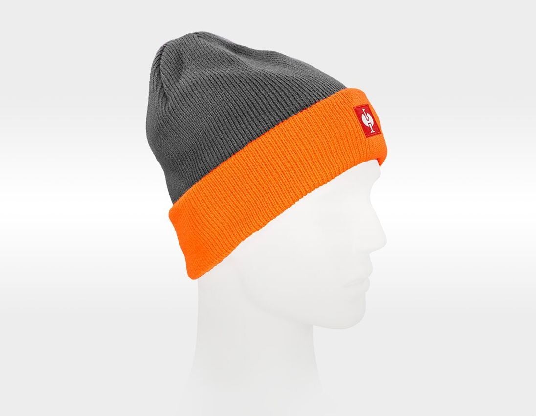 Accessories: Knitted hat e.s.motion 24/7 + anthracite/high-vis orange 5