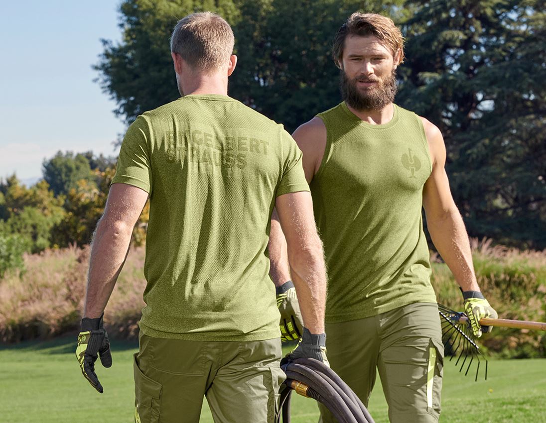 Themen: T-Shirt seamless e.s.trail + wacholdergrün melange 2