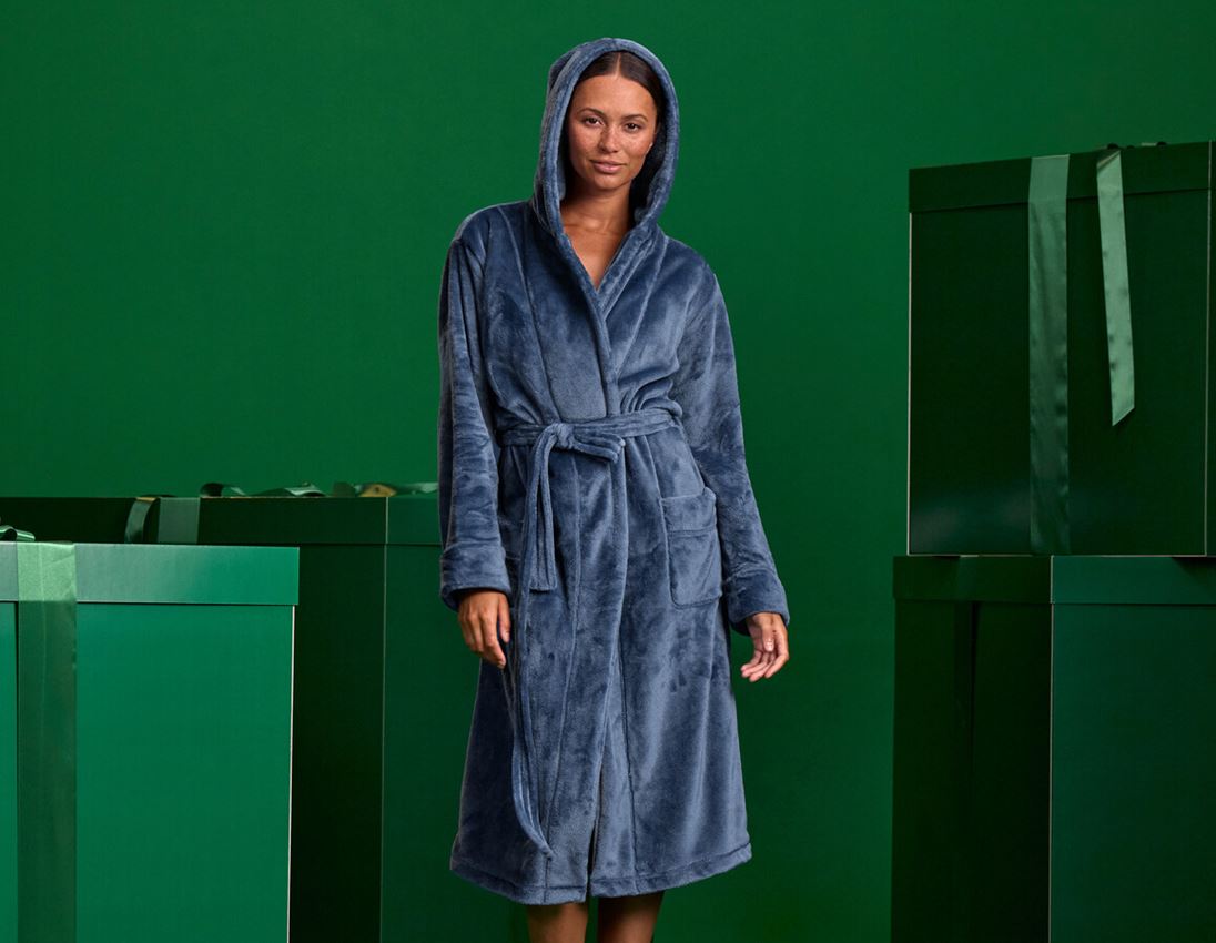 New Products: e.s. Bathrobe, ladies' + nordicblue 1