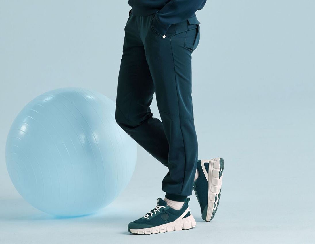Work Trousers: Pocket Trousers e.s.avida, ladies’ + seablue 1