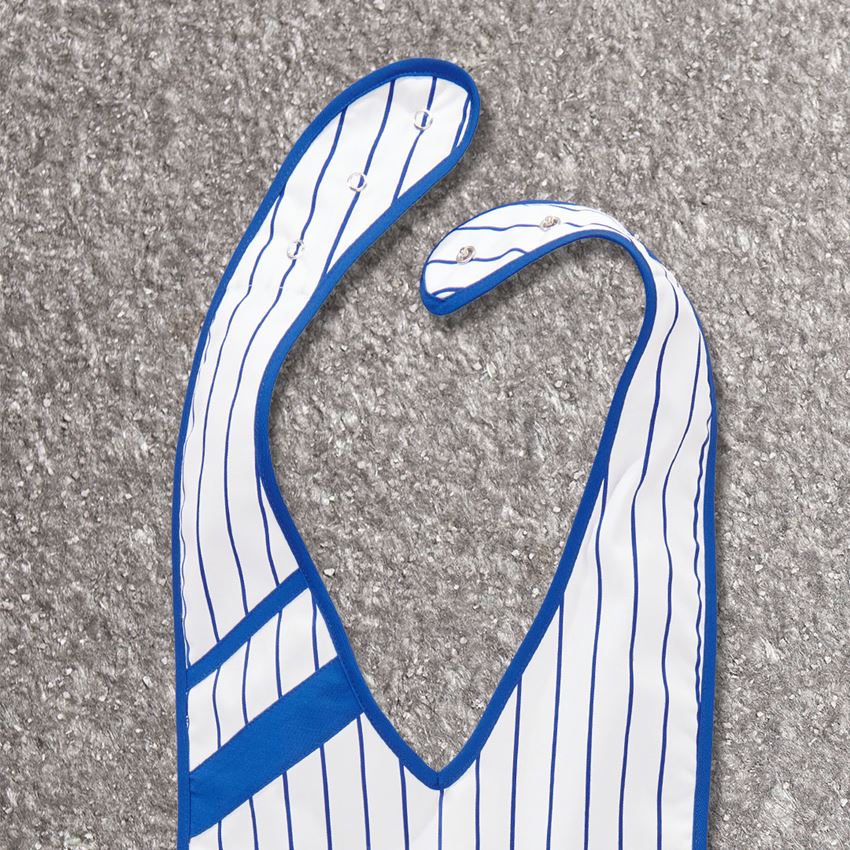 Tabliers: Tablier pour femme Ariane + blanc/bleu royal 2