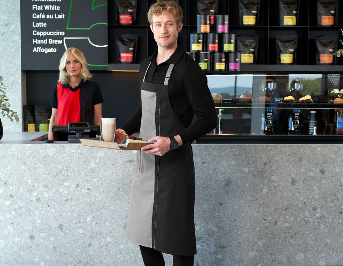 Topics: Bib Apron Steyr + silvergrey/black