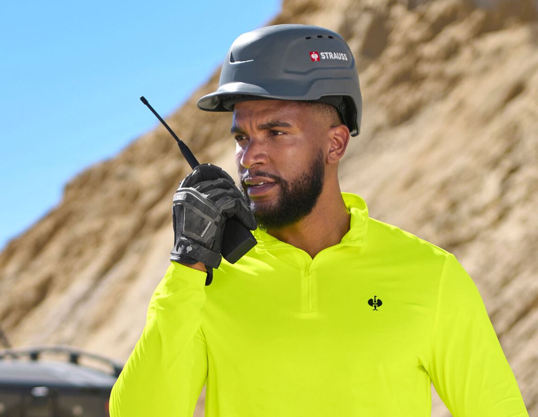 Personal Protection: e.s. Work helmet worker + grey