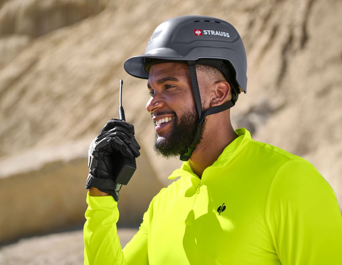 Personal Protection: e.s. Work helmet worker + grey 1