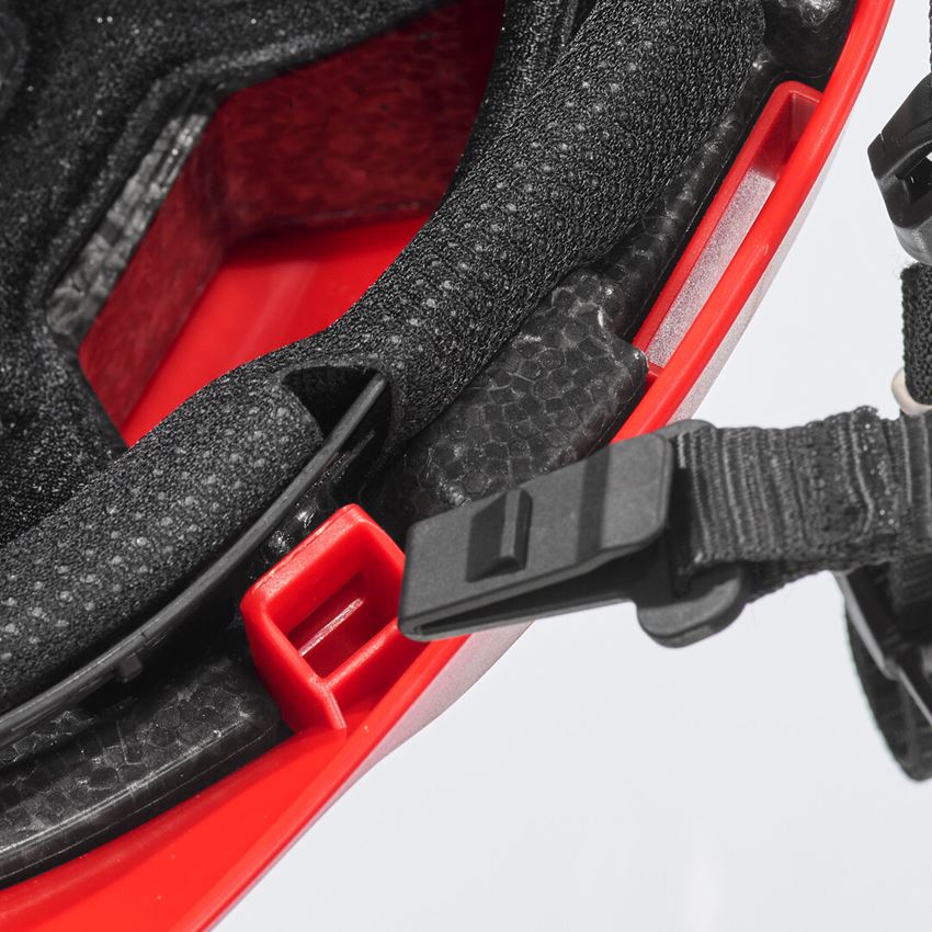 Personal Protection: Chinstrap for e.s. Work helmet worker + black 2