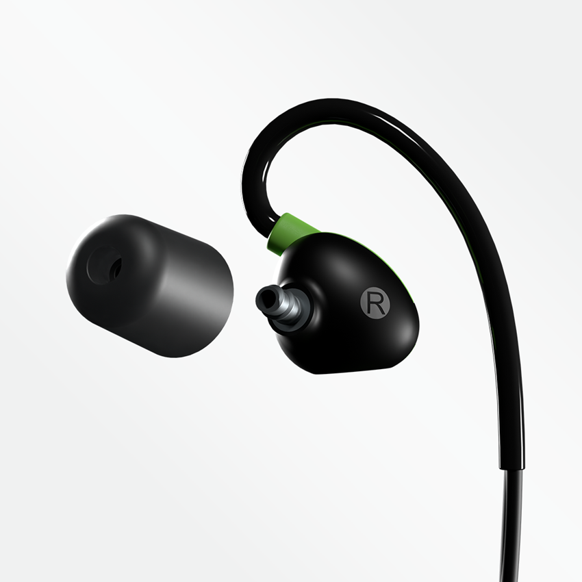 Ear Plugs: Hearing protection earplugs ProAware 2.0 EN 352-2 + green 2