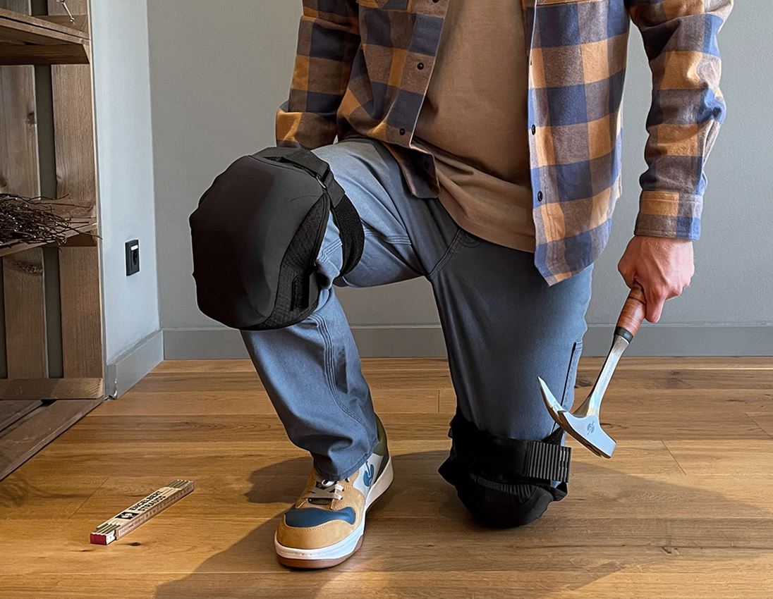 Arbeitsschutz: SET:e.s.Knee Pad+Kniepolstertasche Pro-Comf.,soft 2