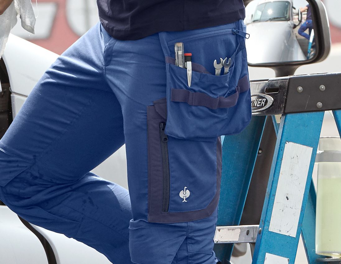 Accessories: Tool bags e.s.concrete light + alkaliblue/deepblue