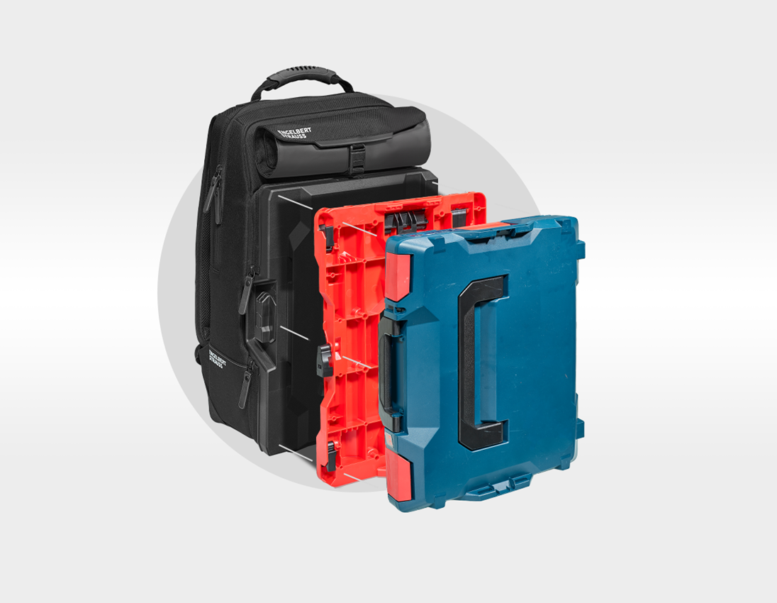 STRAUSSbox System: STRAUSSbox Hybrid Adapter Platte + rot/schwarz 5