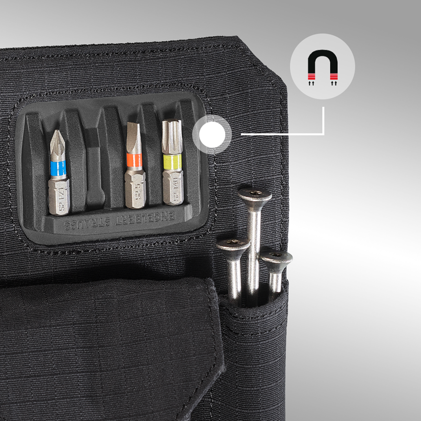 e.s.tool concept: Nagel- und Schraubentasche e.s.tool concept + schwarz 2