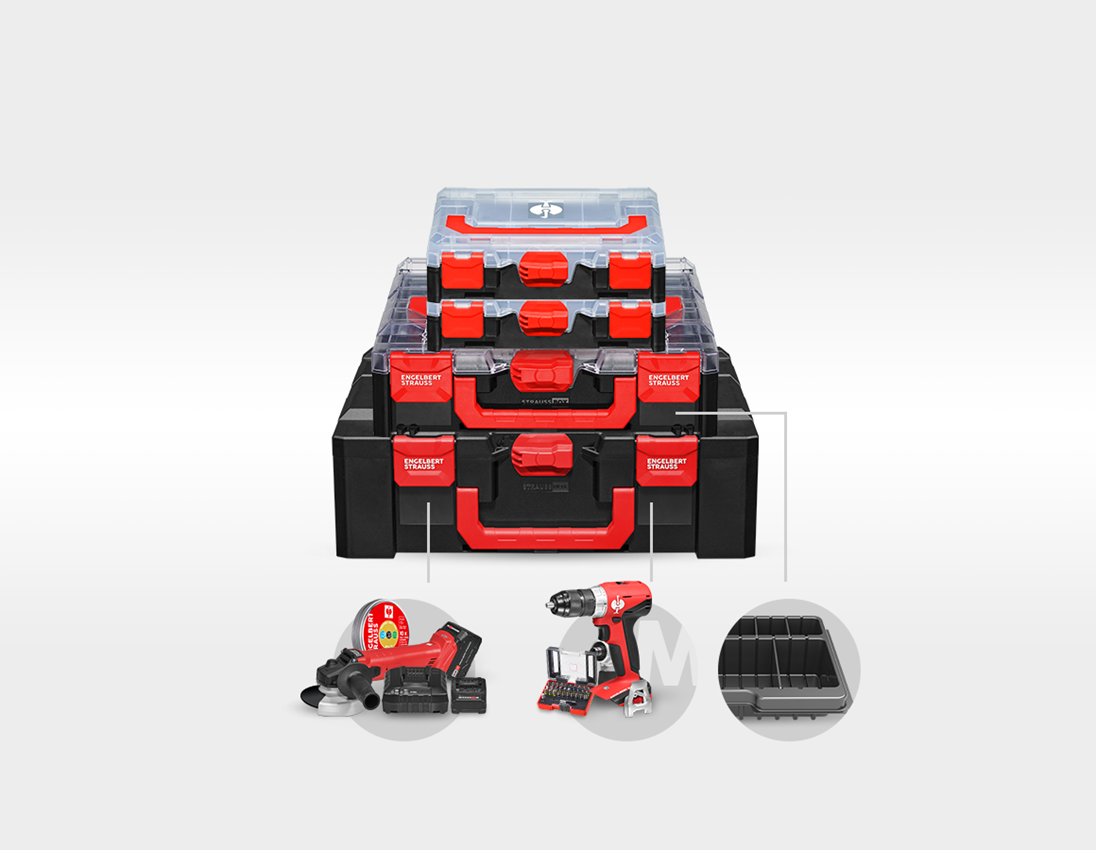 Electrical tools: 18V cordl. angle grinder + drill screwdr. M SET I