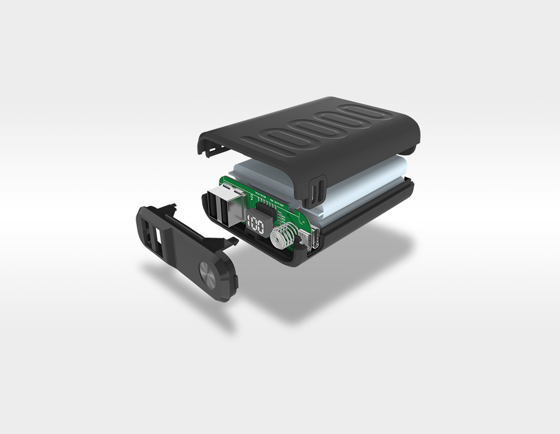 Elektronik: Power-Bank PD 10.000 mAh 3