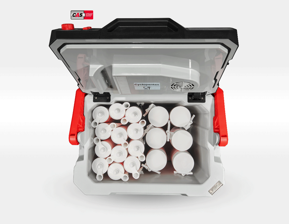 Outils électriques: 18V Visseuse à p.à batterie L+Glacière chaud/froid 7