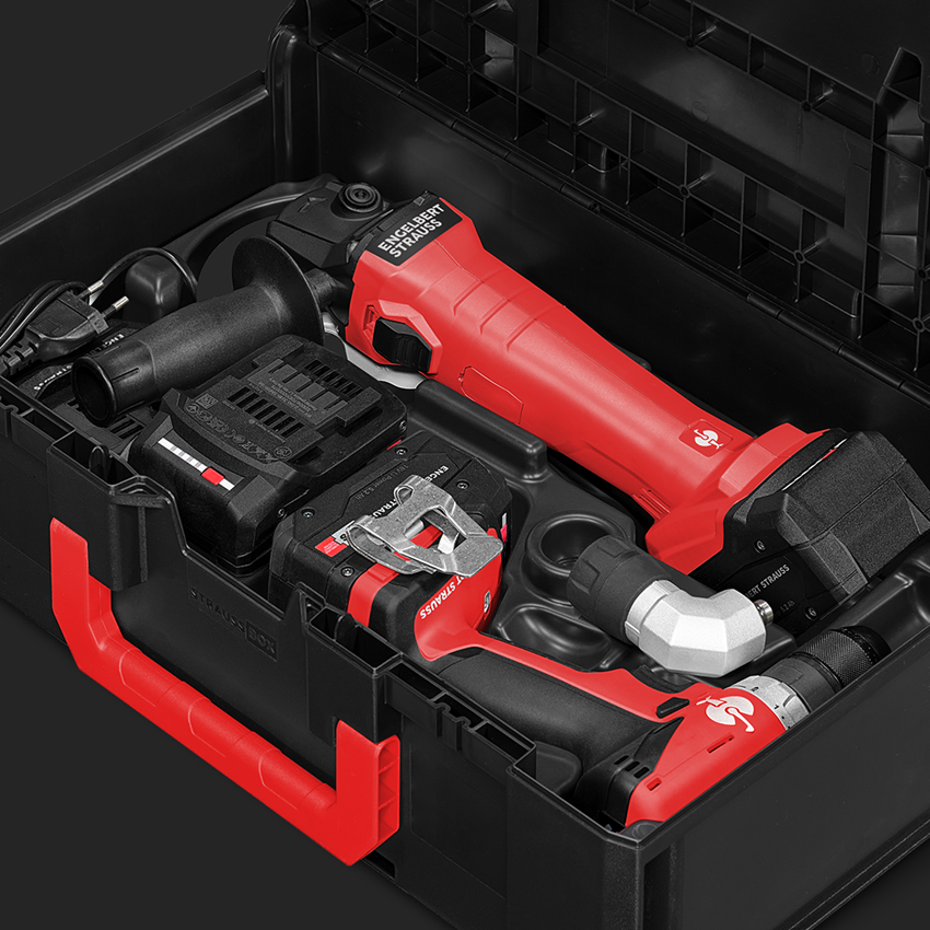 Outils électriques: Meuleuse d'angle accu 18,0 V + perceuse-visseuse M 2