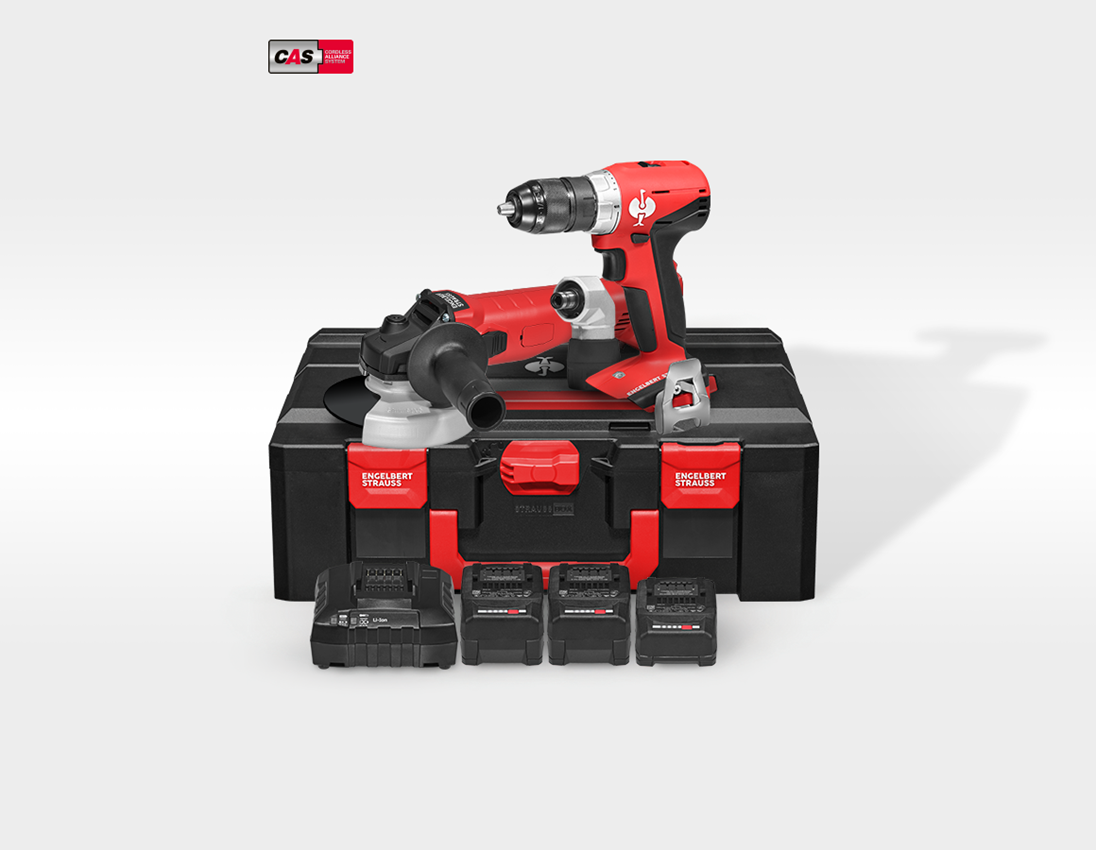 Outils électriques: Meuleuse d'angle accu 18,0 V + perceuse-visseuse M