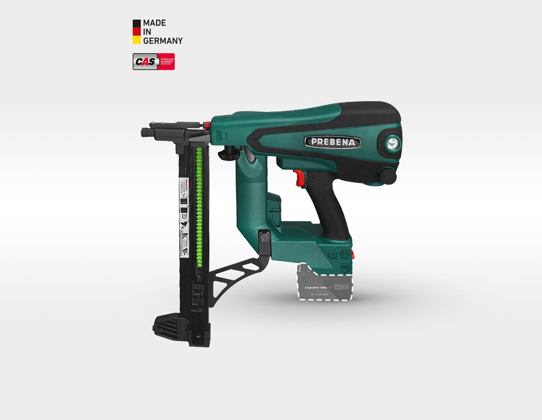 Electrical tools: 18.0 V cordless hybrid concrete nailer set 3