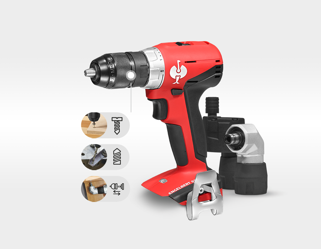 Electrical tools: 18.0 V cordless angle grinder + screwdriver M set 5