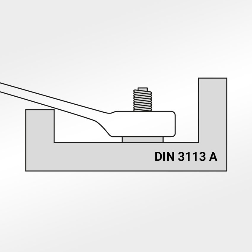 Clé à vis: e.s. Clé à oeil/à fourche, 1 unité 2