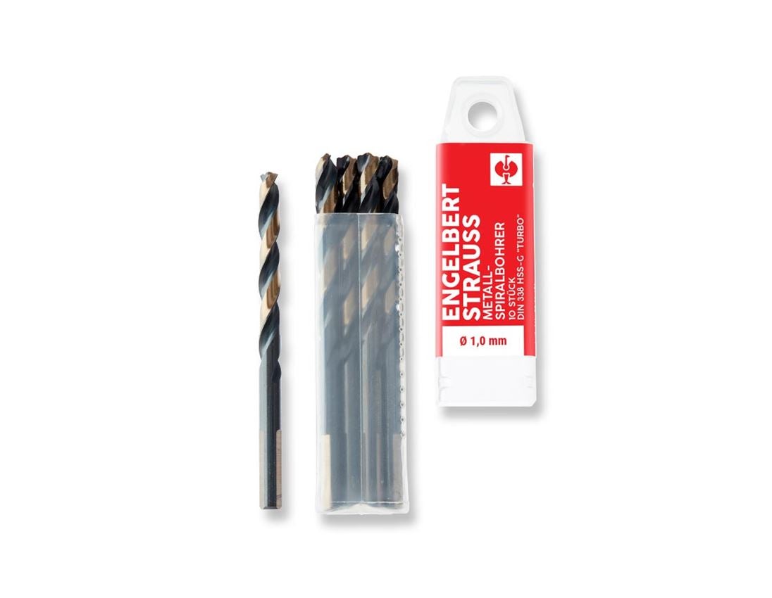 Bohrer: e.s. HSS-G Metall-Spiralbohrer turbo