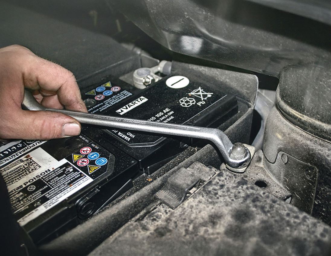 Spanner: e.s. Double ended ring spanners, sold singly