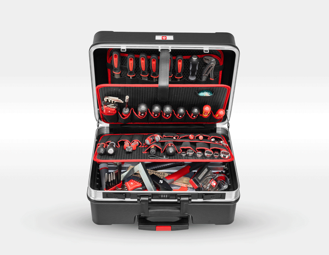 Werkzeugkoffer: Werkzeug-Set Metall inklusive Werkzeugkoffer