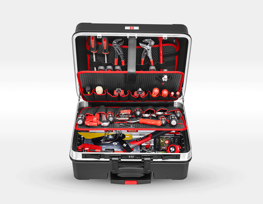 Werkzeugkoffer: Werkzeug-Set Sanitär inklusive Werkzeugkoffer