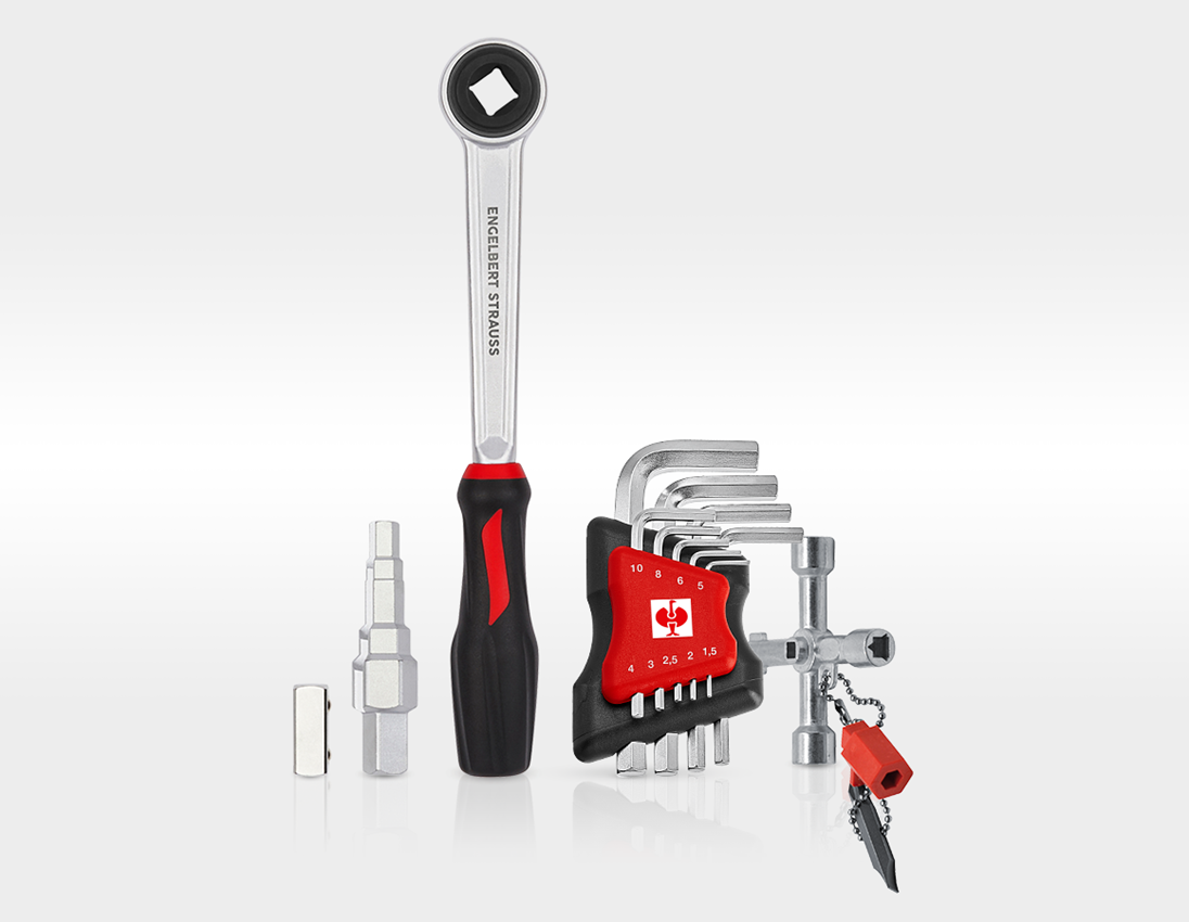 STRAUSSbox System: STRAUSSbox Werkzeug-Set 118 Sanitär