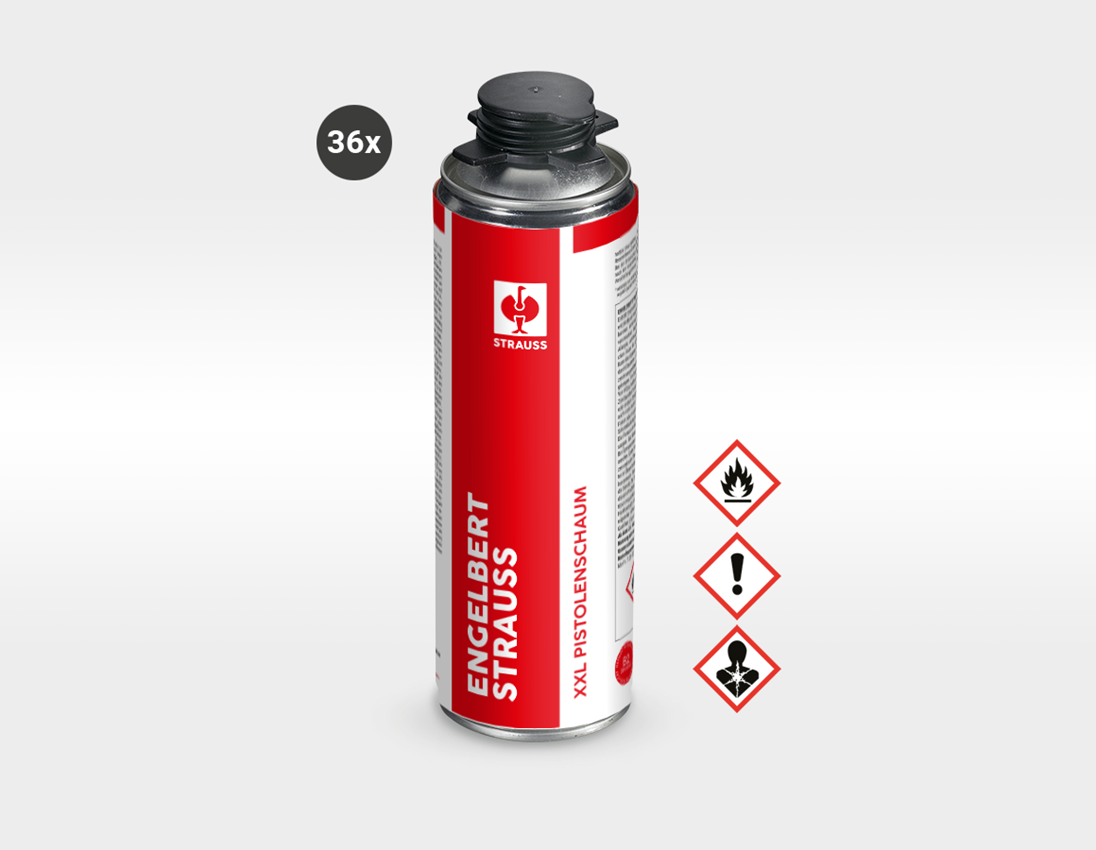 Système STRAUSSbox: Kit de mousse à pistolet STRAUSSbox 340 midi 3