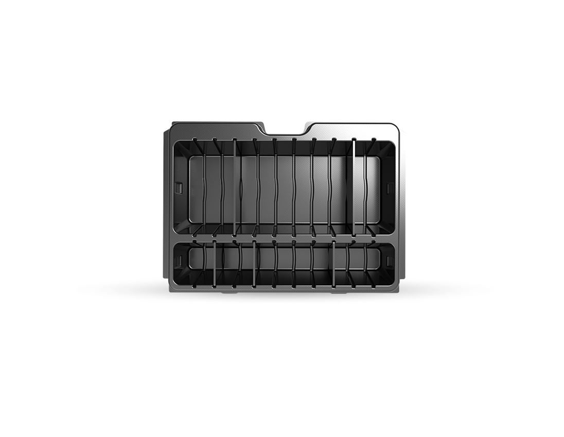 Système STRAUSSbox: Bac pour outil avec 5 séparateurs STRAUSSbox midi