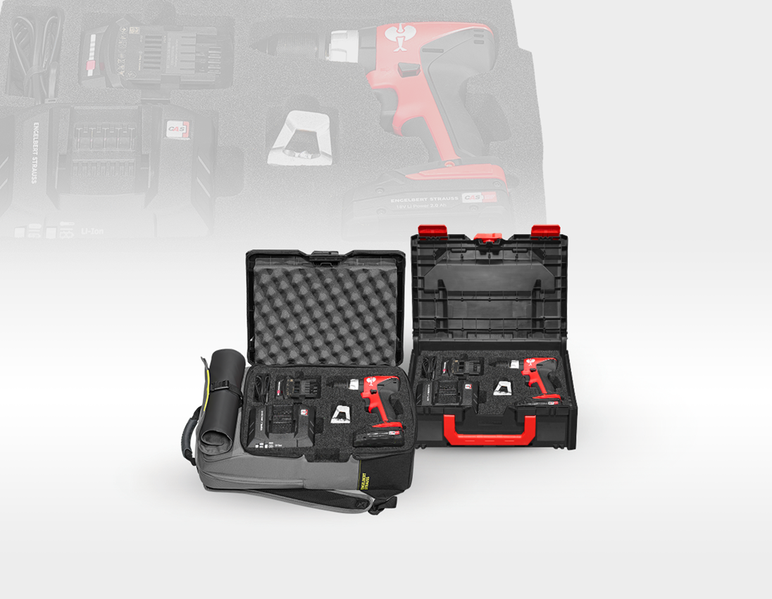 Système STRAUSSbox: Insert à outils 18,0 V visseuse sur batterie