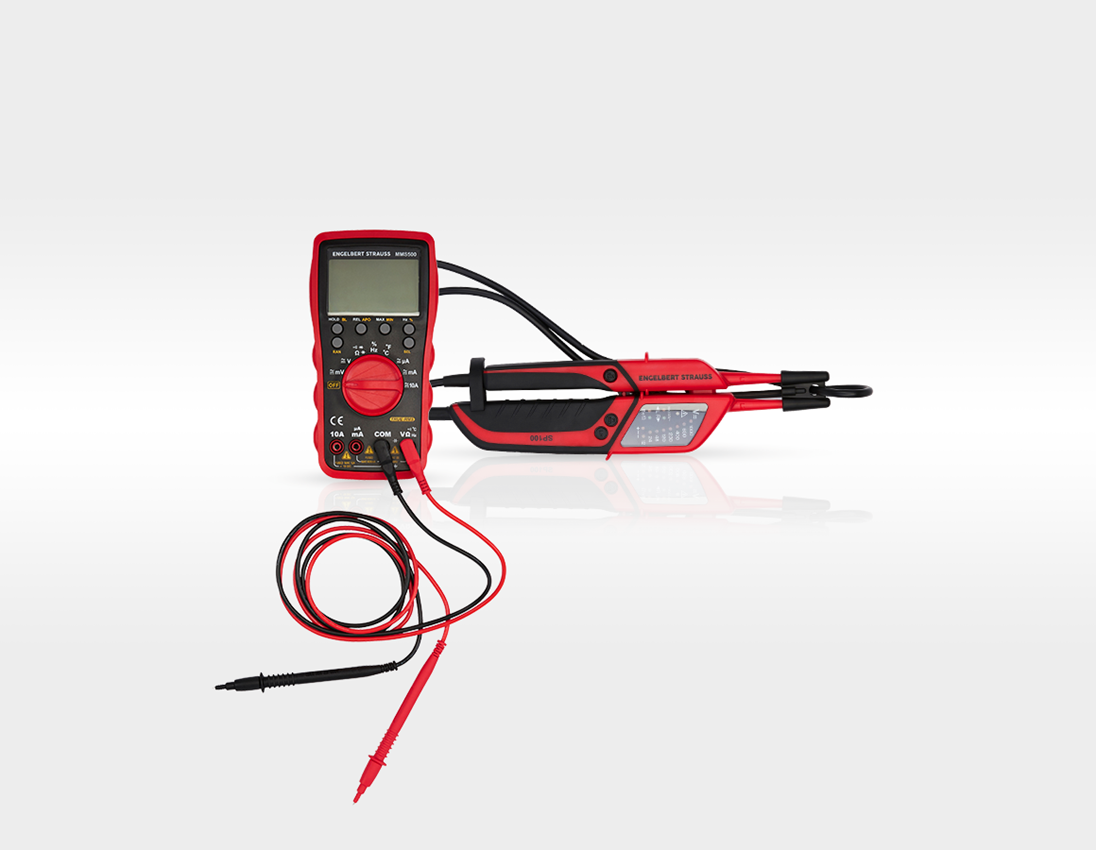 STRAUSSbox System: Werkzeug-Set Elektro Profi inkl. STRAUSSbox + schwarz 4