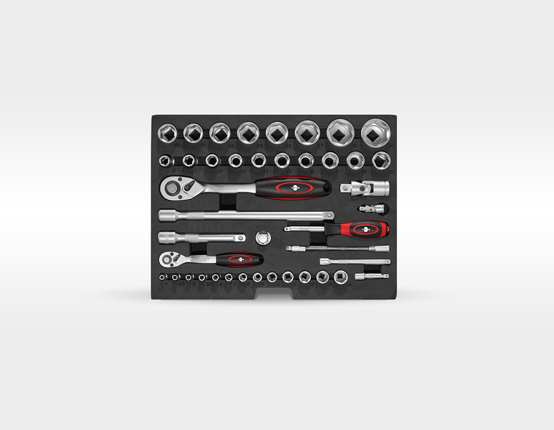 Elektrowerkzeuge: STRAUSSbox Rucksack Set+18,0 V Multi Bohrschrauber + basaltgrau/acidgelb 3