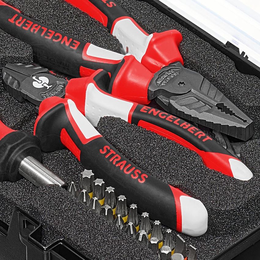 STRAUSSbox System: Power pliers set in STRAUSSbox mini 2