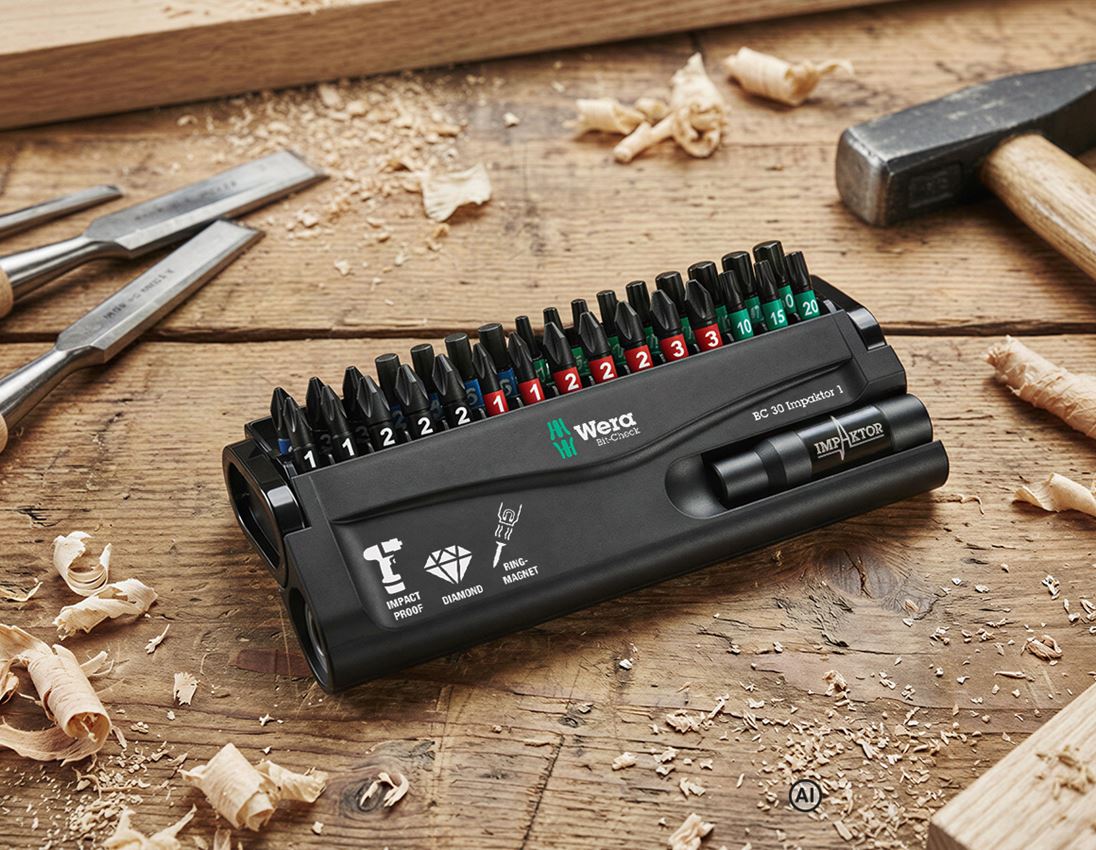 AI-generated / modified - Tools: Wera Bit-Check 30 Impaktor, 30-piece