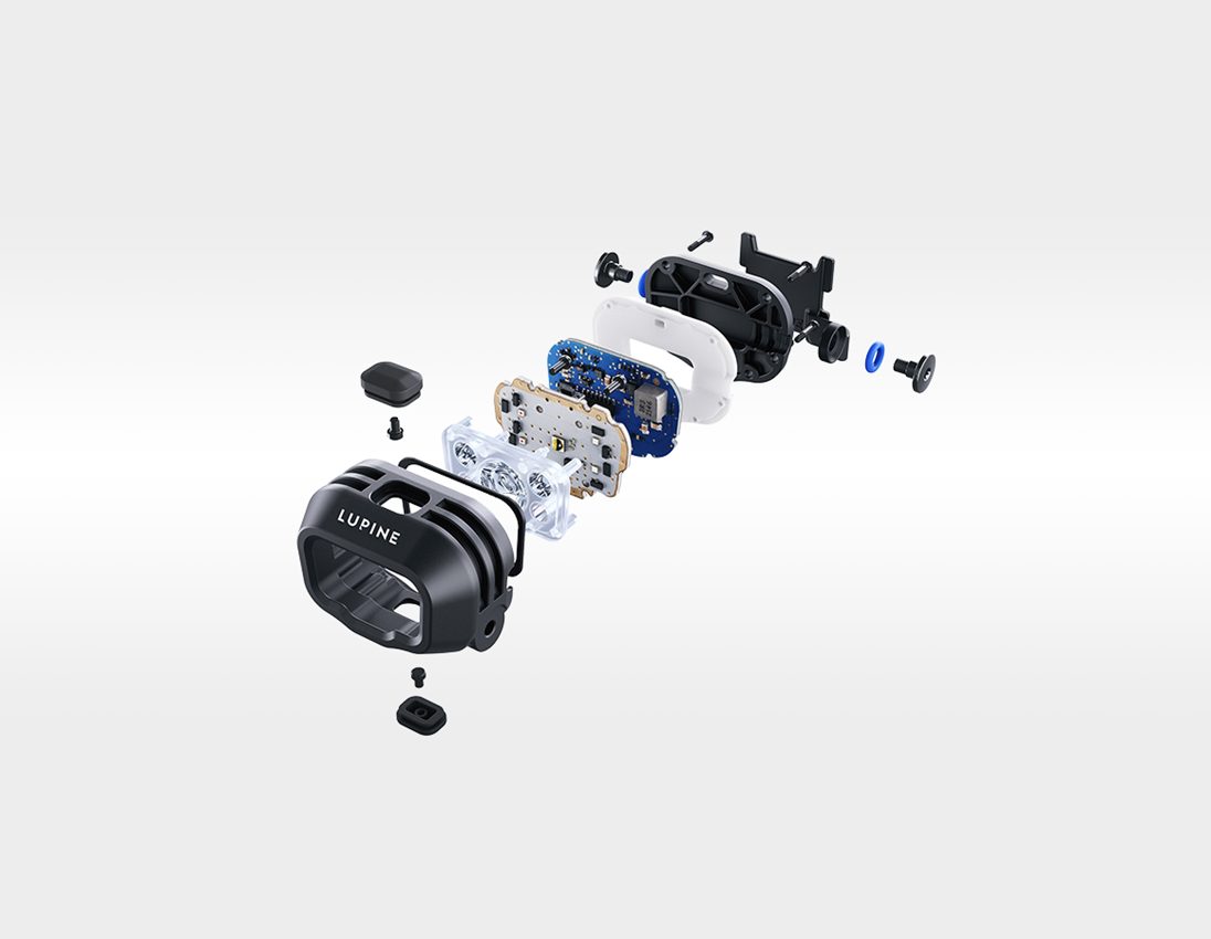 Lampes | Eclairages: Lupine LED Lampe frontale Penta Pro 1400 Lumen 3