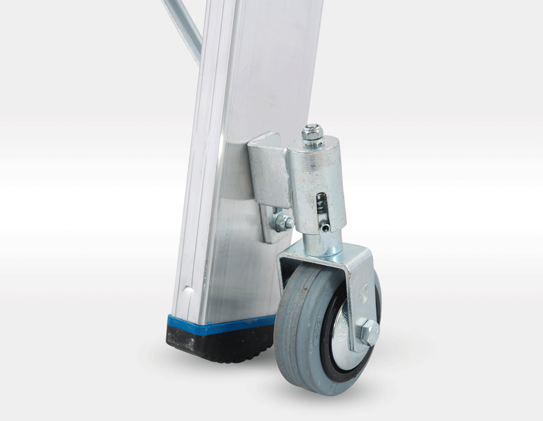 Echelles: Double échelle avec marches KRAUSE, mobile