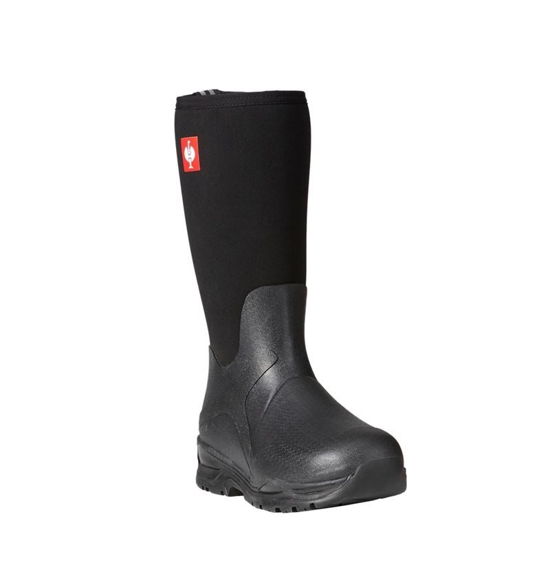 O4: e.s. O4 Bottes prof. spéciales néoprène Fides high + noir 2