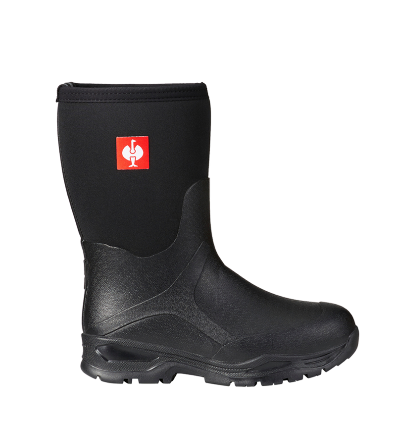 O4: e.s. O4 Neopren Spezialberufsstiefel Fides mid + schwarz 1