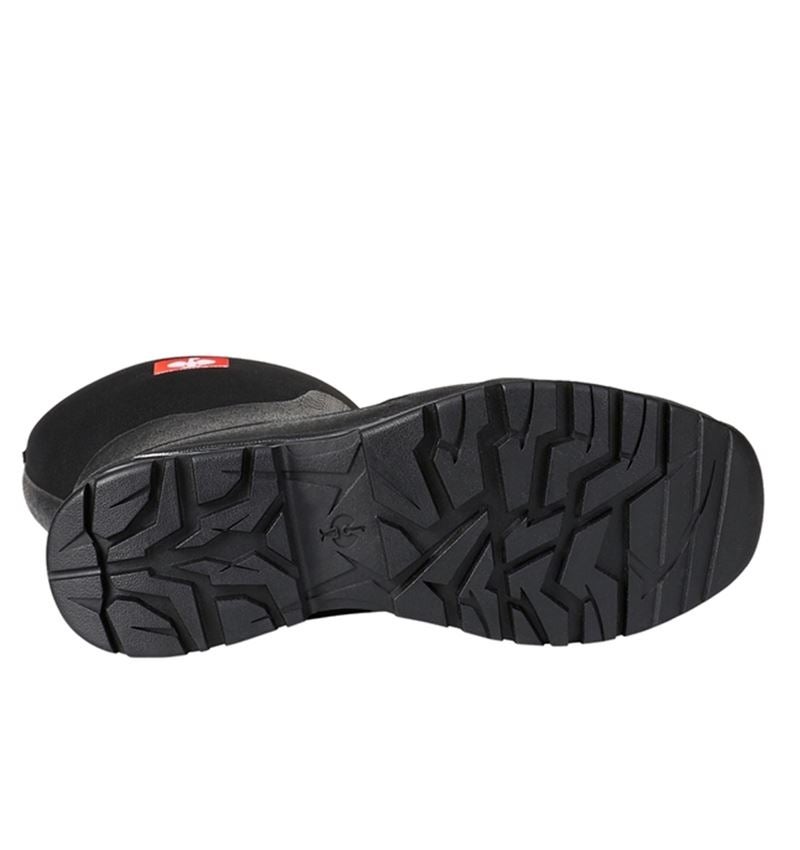 O4: e.s. O4 Neopren Spezialberufsstiefel Fides mid + schwarz 3