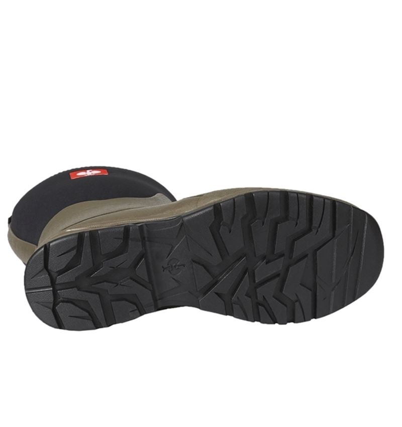 O4: e.s. O4 neoprene special work boots Fides mid + stone/black 3